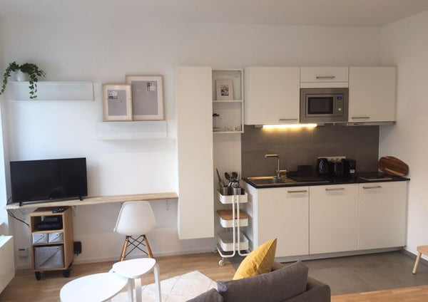 Nice and bright studio with all the comfort s in the city centre of Brussels. Th Brussels, Belgium Lovely studio in the heart of Brussels Entire condo vacation rental 671721081709545719