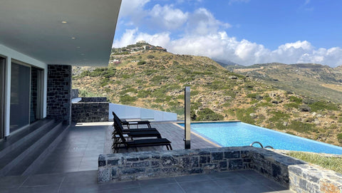 AROMA is an elegant two-storey villa among Rock Bay Villas, surrounded by a Medi  Villa AROMA with 5 bedrooms and Private Pool Entire villa vacation rental 52294486