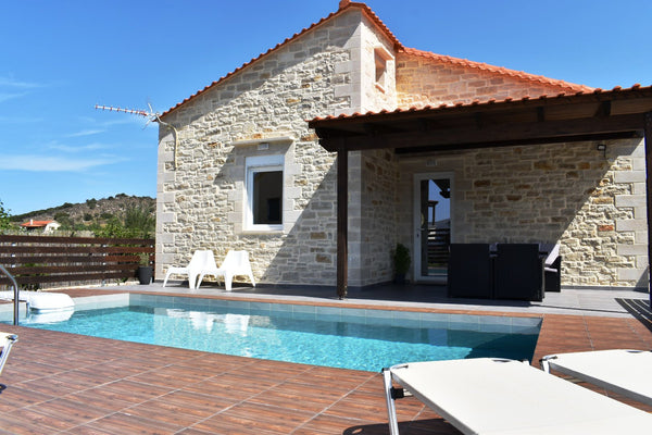 This stone house in Apokoronas is built in the more residential & quiet part of  Chania, Greece Villa Naiades Entire villa vacation rental 43977444