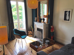 Authentical parisian apartment with an extraordinary view on Le Père Lachaise.<b Paris, France AMAZING VIEW on Le Père Lachaise !! Entire rental unit vacation rental 1330872