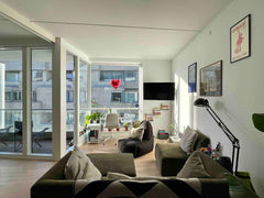 Stylish space 5 min by train (15 min by bike) from City Center. Located in a qui Mexico City, Mexico Cool & modern seaside apartment Entire rental unit vacation rental 647694509835854071