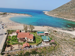 The first sight upon entering this villa is the breathtaking view across the inf Chania, Greece When the pool touches the sea.. Entire villa vacation rental 10247249