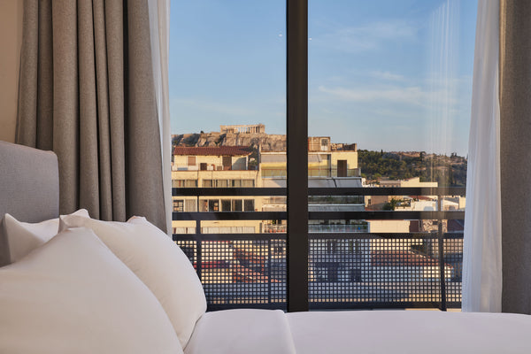 NLH KERAMEIKOS - Neighborhood Lifestyle Hotels features a fitness center and a b Athens, Greece NLH Kerameikos | Acropolis View Suite Room in hotel vacation rental 52273971
