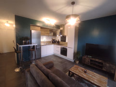 Appartement meublé à proximité de Lyon 7 et 8 (50mètre) à 4km de Bellecour. Son   Appartement T2 meublé 4pers Entire rental unit vacation rental 771617562471624803