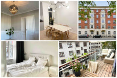 A newly 96 sqm renovated apartment with two balconies/terraces<br /><br />The ap Copenhagen, Denmark Luxurious apartment w. 2 private balconies Entire condo vacation rental 50635077