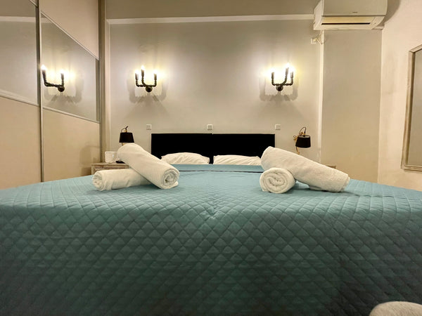The apartment is located in a mature residential area of Athens, only 400 meters CN Skouze Hill 2BD Lovely Apt 400m Attiki Subway Entire condo vacation rental 52820712
