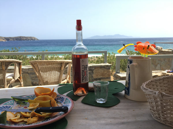 House with breath-taking view, right on the beach of Karavi, the terrace is thre Milan, Italy Wonderful house on the  beach Entire home vacation rental 8522055