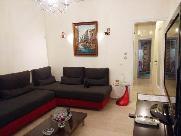 Our appartment is situated on the 6th floor, in a quiet neighborhood. It' s a pe Greece Cosy penthouse next to metro Entire rental unit vacation rental 28383745