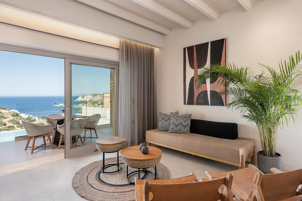 Kokomo Villas are located on a hill overlooking the bay of Lygaria in the greate Rethimnon, Greece New Holiday Villa w/ Private Pool, close to beach Entire cottage vacation rental 50603800