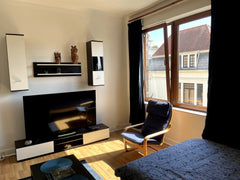The studio is located 16 minutes from the center, 6-8 minutes from the cinquante  Cozy studio near merode etterbeek Entire rental unit vacation rental 684128906673288626