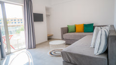 A fully equipped and renovated 40sq m space with sea view in Gouves coastline. W  Anfi Suites 4 Entire condo vacation rental 43760774