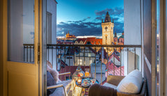 A totally wonderful and unbelievably beautiful place. Touch the sky. Touch the s Prague, Czechia 4BR 3,5bath PENTHOUSE Jacuzzi Balcony Castle V!EWS Entire loft vacation rental 42358950