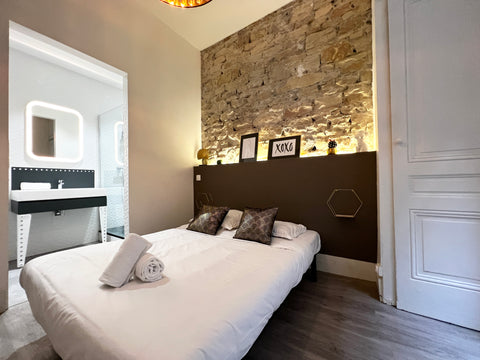 A deux pas de la gare Perrache, <br />Appartement 2 pièces . 1 Chambre . 1 salle Lyon, France ✨NID DOUILLET CHIC GARE PERRACHE Entire rental unit vacation rental 654296033950242178