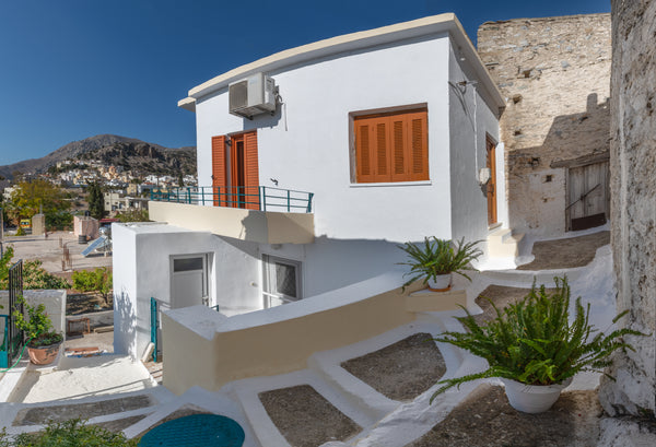 Our place is a traditional home that is made out of natural materials.<br />Outs Heraklion, Greece Traditional house-Παραδοσιακή διώροφη μονοκατοικία Earthen home vacation rental 30609711