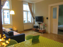 Lovely two-room appartment in historic building with high ceilings and original  Prague, Czechia Nicely renovated Apartment Entire rental unit vacation rental 2742105