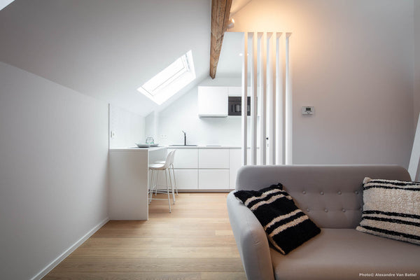 The adventure of this apartment was born out of the desire to travel differently Fosbury, United Kingdom Lovely studio 2 steps from Châtelain Entire rental unit vacation rental 50360049