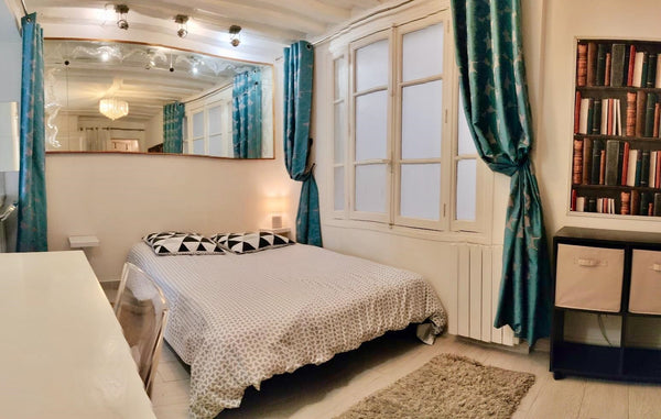 This studio with charm is located in the historic part of Paris named Le Marais, Paris, France long term, studio in le marais, walk to all Entire rental unit vacation rental 24001690
