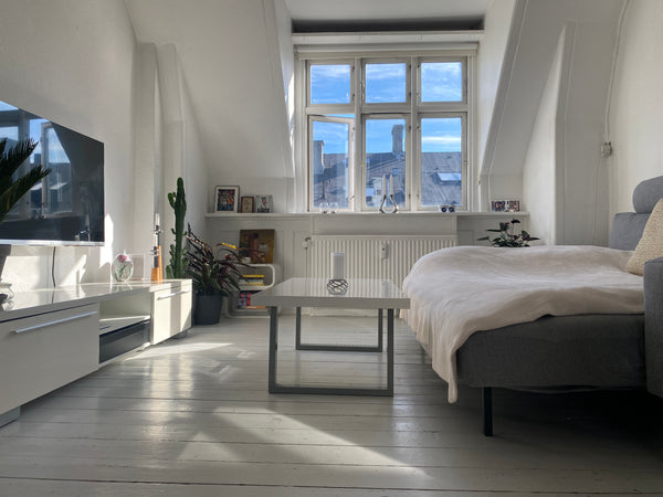 With the city lakes at 2 min walk at the heart of Nørrebro. In this cozy and cle Copenhagen, Denmark Cozy and light, big studio apt in the heart of Cph Entire rental unit vacation rental 35242556