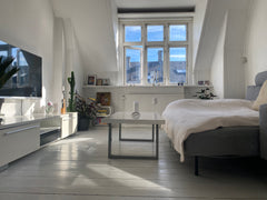 With the city lakes at 2 min walk at the heart of Nørrebro. In this cozy and cle Copenhagen, Denmark Cozy and light, big studio apt in the heart of Cph Entire rental unit vacation rental 35242556