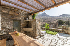 The Olive, at the end of a winding drive through the old Olive Grove, is a beaut Tinos, Greece Olive Grove Cottage —Under the Linden Tree, Tinos Farm stay vacation rental 27656351