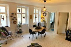 Apartment of 90m2 with two bedrooms, a large bathroom, an open kitchen and a big  Newly renovated and charming apartment in city CPH Entire rental unit vacation rental 40699722