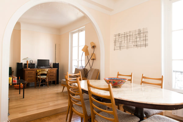 Very quiet and sunny flat in a trendy aera (between canal St martin and Buttes c Paris, France 4 pièces avec charme Paris 10eme°°° Entire rental unit vacation rental 2170489