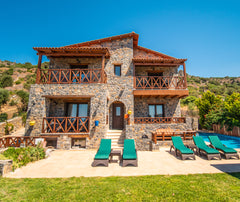 A stone-built messonaite in a distance of 48 kilometers from Heraklion and 18 ki Heraklion, Greece Villa AVIA  with Panoramic View Entire villa vacation rental 14944909