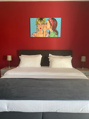 Double room with a small balcony and private bathroom.<br /><br /><b>License num Thessaloniki, Greece Standard Double Room With Park View 2st Floor Private room in rental unit vacation rental 50715925