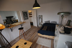 Nice bright apartment of 40m², tastefully decorated !<br />Perfect for a couple  Paris, France ❤️ Cosy apartment with nice view ❤️ Entire rental unit vacation rental 19804711