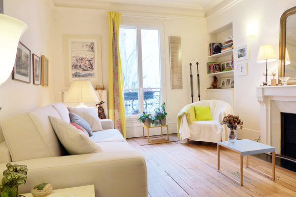 This comfortable & quiet apartment is located in a stone building in a very fami France Quiet apt, commercial street Rue Daguerre Entire rental unit vacation rental 18560553