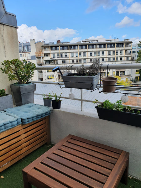 Studio avec un lit 2 personnes et un canapé-lit. Accès au wifi. Vous pourrez pro Paris, France Studio parisien avec balcon Entire rental unit vacation rental 7285926