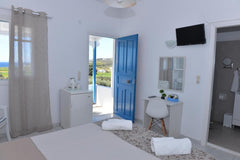 Relax at this tranquil, stylish place just 300 meters from Provatas Beach!!!<br   Double Room Sea View #2 Private room in serviced apartment vacation rental 579442766427562295