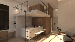 The Newel Psychiko is an architectural gem, adorning the affluent north-eastern  RO Premium Loft Suite in Psychiko, Athens Room in boutique hotel vacation rental 617875901491397359
