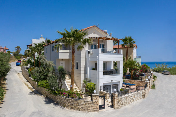 Foothills Blue is a beautiful three-story villa in Sfakaki, Rethymno , near the  Rethimnon, Greece Foothills Blue villa, Private pool, Near the beach Entire villa vacation rental 50251224