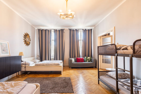 From this accommodation in the middle of the action, the whole group will have e Prague, Czechia Cozy apartment in cenral location Entire rental unit vacation rental 42222949