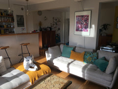 Grand 4 pieces (100m2), lumineux avec deux balcons dans un quartier très agréabl Paris, France Bord du canal, Grand appartement.100m2 3 ch Entire condo vacation rental 21041515