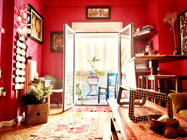 A unique artistic flat in the centre of Athens, offering the best of both worlds Athens, Greece Bohemian Art Cave in the Heart of Athens Entire condo vacation rental 50762825