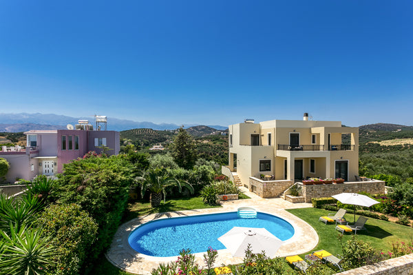 Villa Selena is a two floor lux villa with a private pool and magnificent indoor Chania, Greece Villa Selena - Lux 4BD Garden Home w. Private Pool Entire home vacation rental 47325826
