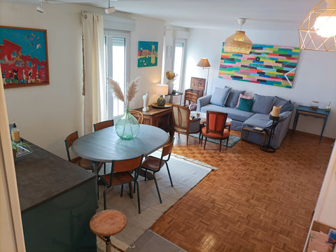 Appartement duplex, lumineux, central<br />Situé à 150 mètres de la place Guicha Lyon, France Lyon 3 : duplex de 60 m2 Entire rental unit vacation rental 622396279296415705