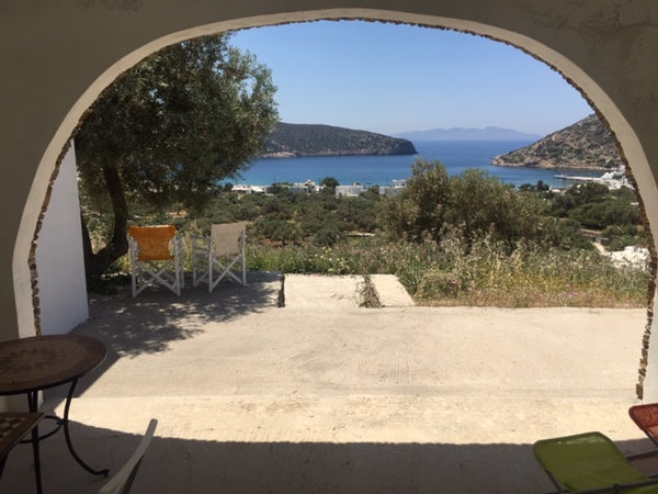 A spacious 2 bedroom house with big garden and free parking space for up to 2 ca  Cheerful 2 bedrooms in Cycladic home with sea view Private room in cycladic house vacation rental 635473961744196042