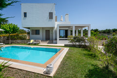 Villa  is one of  three modern and elegant luxurious villas of a new complex  lo Rethimnon, Greece New Villa w/Pool, 300m from Beach & Amenities+BBQ! Entire home vacation rental 18861755