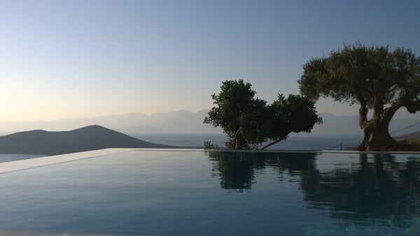 The Villa is located above Mavrikiano Elounda with a panoramic view of Spinalong Elounda, Greece Villa & swimming pool, amazing view of Spinalonga Entire home vacation rental 27885462