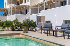 Iris, in Plaka Beach, Naxos Island is a three floor apartment of 158 sqm, built  Greece Villa Iris With Private Swimming - Salinus Entire villa vacation rental 21673218