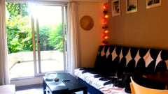 The 20 m² studio has a separated bathroom & a very lovely & quiet terrace. 2 min Paris, France Nice flat with lovely terrace Entire rental unit vacation rental 3353089