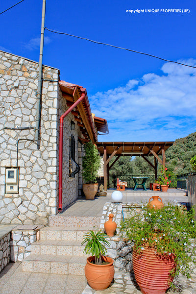 Surrounded by beautiful green nature, there is a lovely comfortable stone build  Chania, Greece Kakopetros Villas Entire villa vacation rental 9986215