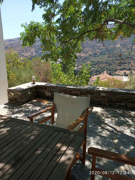 The apartment is located in the beautiful village of Messaria, 2 km from Chora a  Palaiokrassa nice view Cycladic home vacation rental 44678731