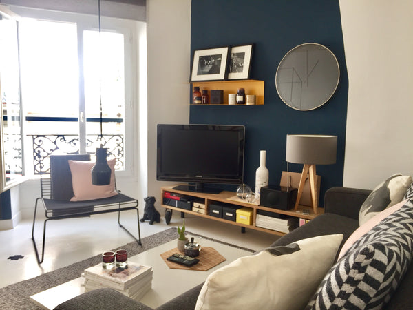 Charmant petit appartement parisien parfaitement équipé, décoration plutôt desig Paris, France Design 30m2 Canal st martin Entire rental unit vacation rental 4515187