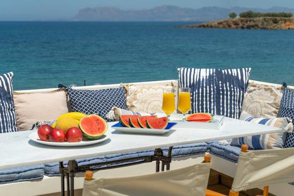Enjoy your stay in this charming house with a breath-taking view all year round. Chania, Greece Beach house Kalamaki Entire home vacation rental 595431595831088826