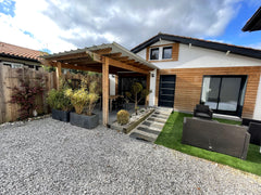 Petite maison paisible idéalement située à 10 min de l'aéroport de Mérignac, à 2  Jolie petite maison dans un quartier très calme Entire home vacation rental 53125266