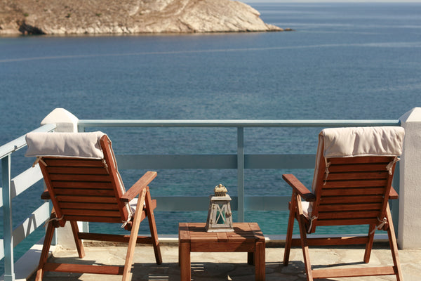 Traditionally decorated, fully equipped, Cycladic house 65m with 15m guest room, Athens, Greece Syra balcony to the Aegean Cycladic home vacation rental 32161185